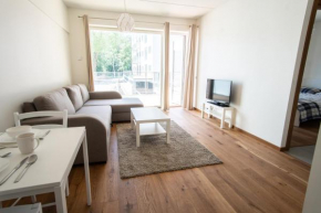 Nordic-style 1BR apartment with tremendous terrace